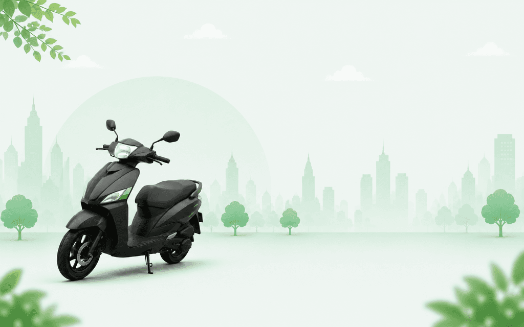 EV Scooter Background